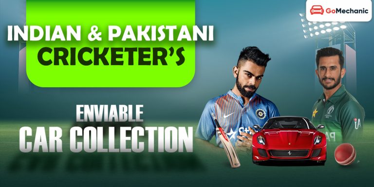 Indian and Pakistani Cricketers’ Enviable Car Collections!