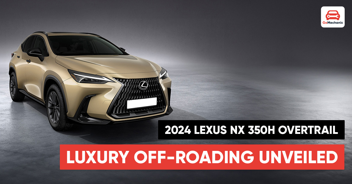 Unleash Adventure 2024 Lexus NX 350h Overtrail SUV!