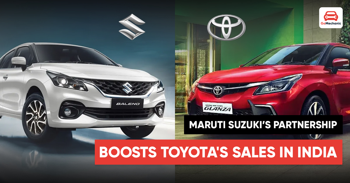 Maruti Suzuki’s Partnership Boosts Toyota's Sales