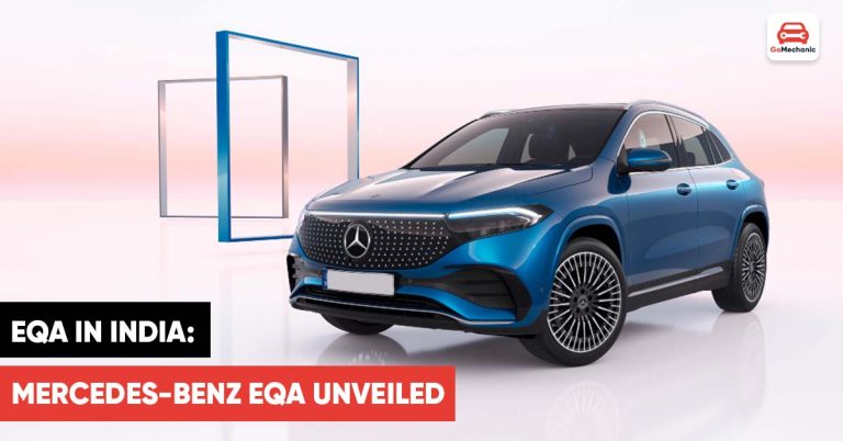 Playful New Mercedes-Benz EQA Unveiled in India