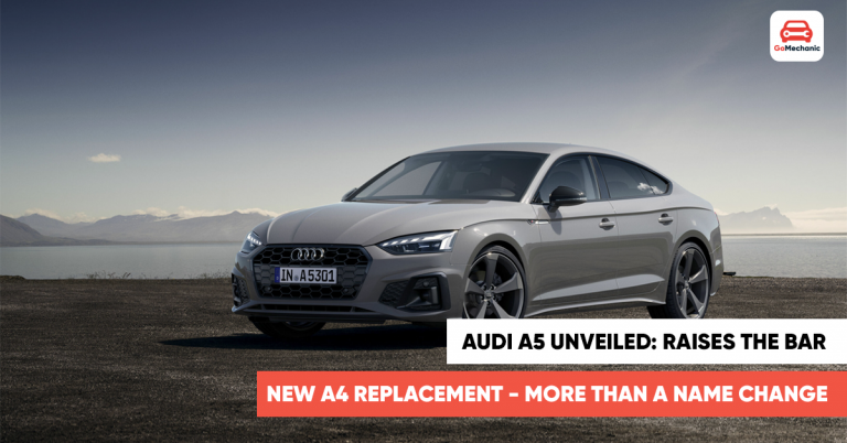 Audi reveals A5 globally–New A4 Replacement