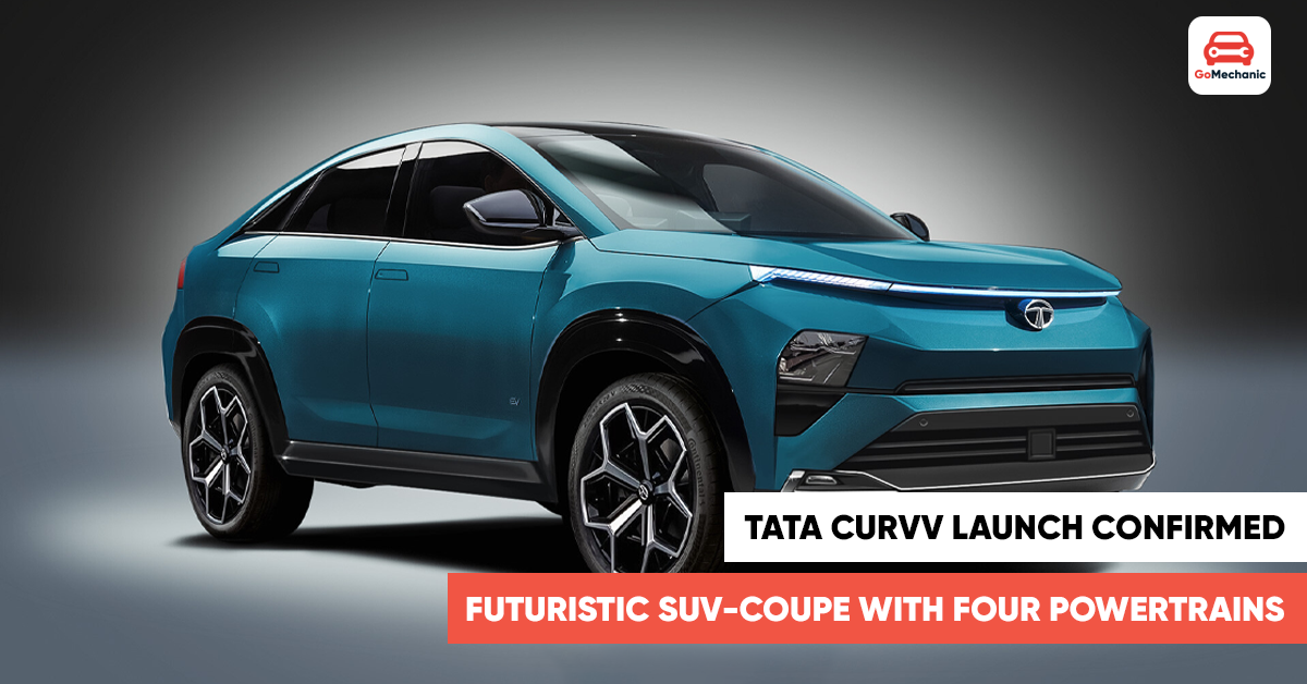 Tata Curvv Launch: Futuristic SUV-Coupe with Four Powertrains