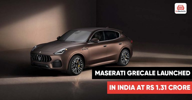 Maserati Grecale Launched in India at Rs 1.31 Crore