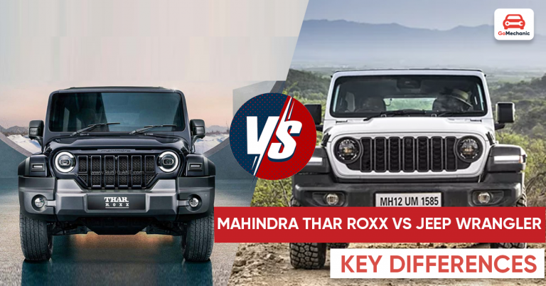 Mahindra Thar Roxx vs Jeep Wrangler: Key Differences