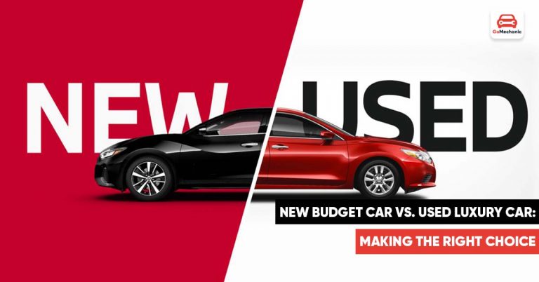 Buying a new budget car vs a used luxury car for the same price