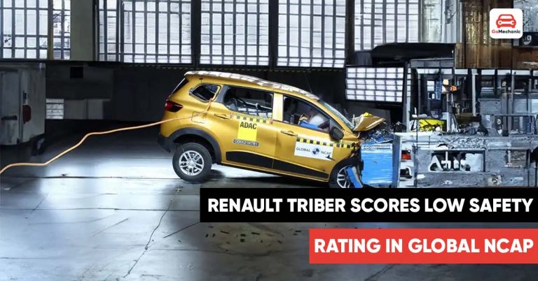 Renault Triber Scores 2 stars in Global NCAP crash test