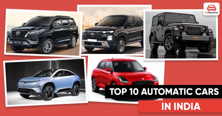 Top 10 automatic cars in India