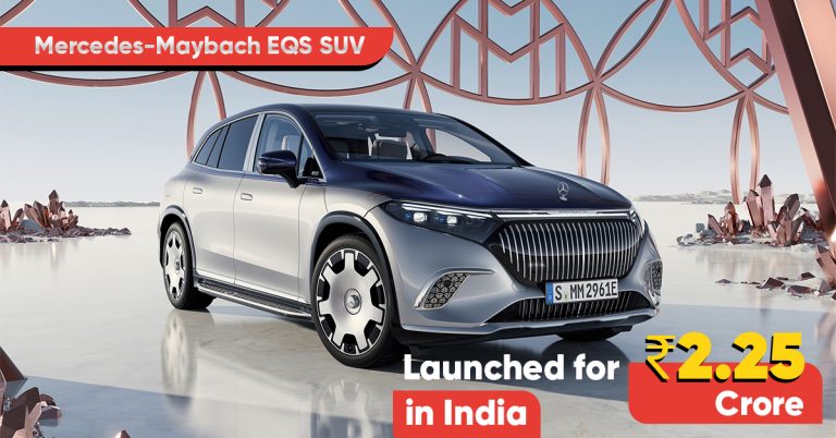 Mercedes-Maybach EQS SUV launched at ₹2.25 crore in India