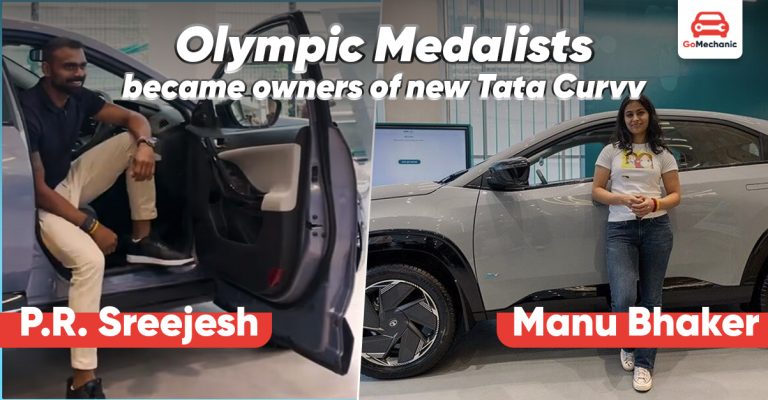 Olympic Medalists P.R. Sreejesh and Manu Bhaker became owners of new Tata Curvv