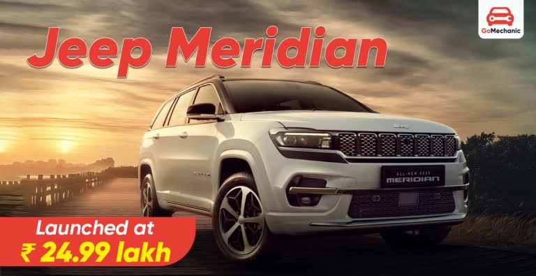 Jeep Meridian Facelift Launched at ₹ 24.99 lakh