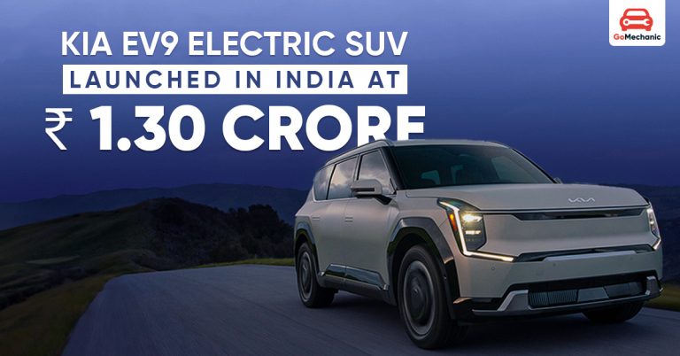 Kia EV9 Electric SUV launched in India at ₹ 1.30 Crore