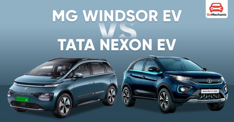 MG Windsor EV vs Tata Nexon EV