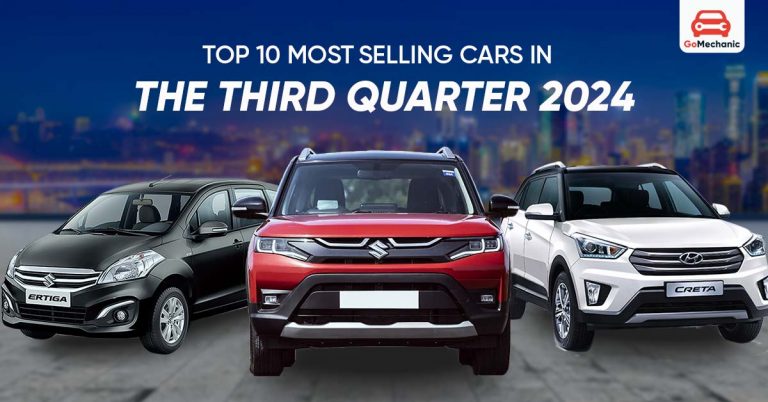 Top 10 Most Selling Cars In The Third Quarter 2024