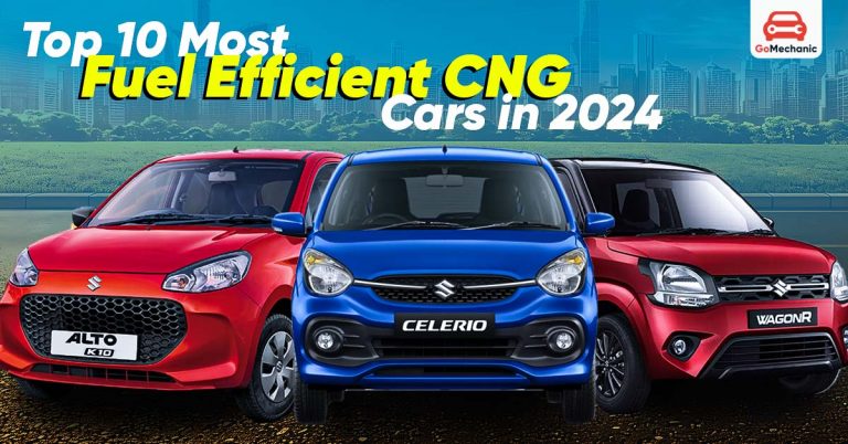 Top 10 Most Fuel Efficient CNG Cars in 2024