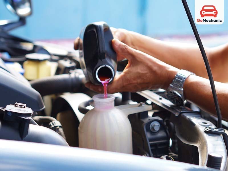 how to maintain coolant