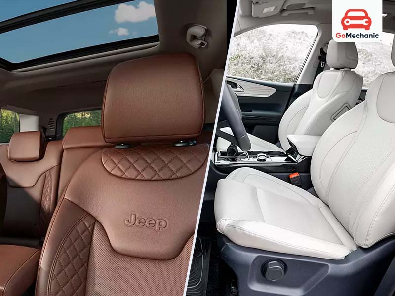 jeep vs XUV comfort