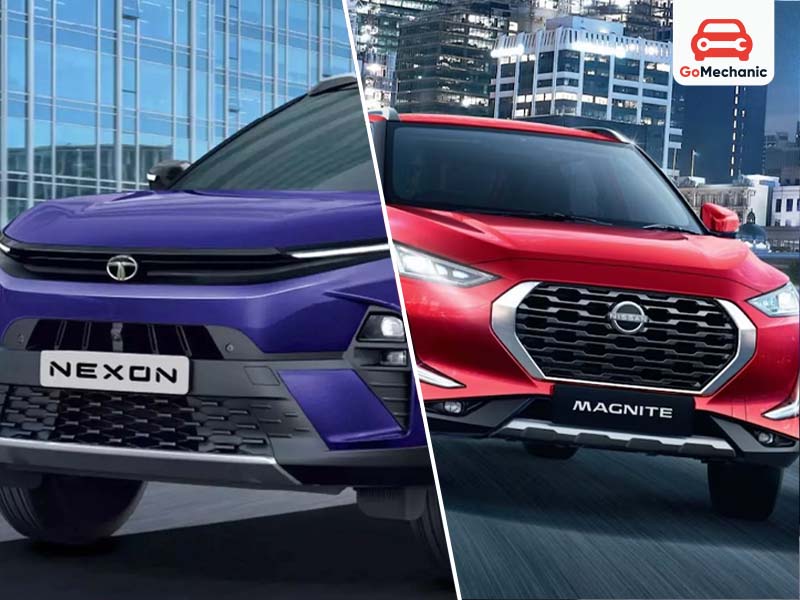 Nissan Magnite vs Tata Nexon Convenience 