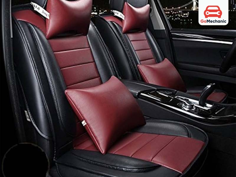 3D Frontline PU Leather Seat Cover