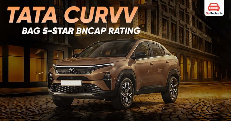 Tata Curvv, Curvv EV bag 5-star BNCAP rating