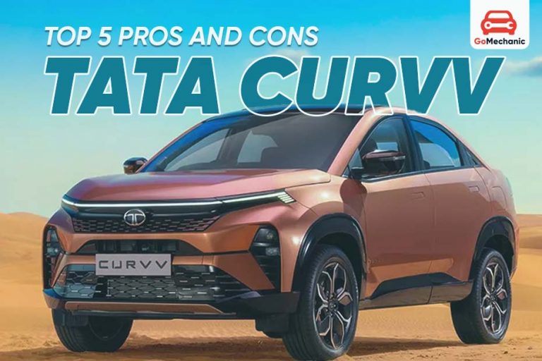 Top 5 Pros And Cons Of Tata Curvv