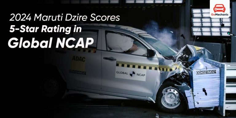 2024 Maruti Dzire Scores 5-Star Rating in Global NCAP