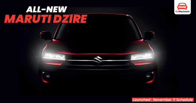 All-New Maruti Dzire Launched: Ahead of November 11 Schedule