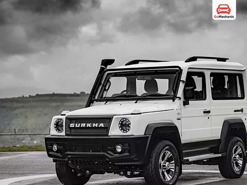 Top 10 Cars with Highest Ground Clearance In India cruiser gurkha