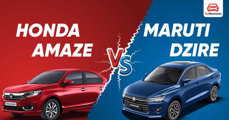 Maruti Dzire 2024 vs New Honda Amaze