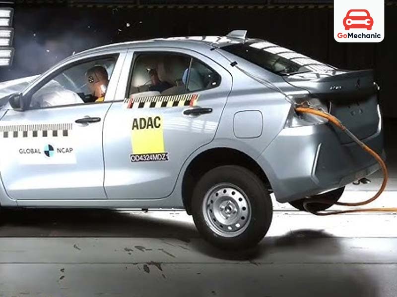 Maruti Suzuki Dzire ncap key safety