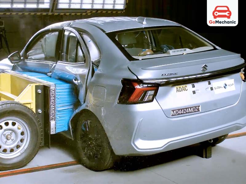 Maruti Suzuki Dzire ncap protection 