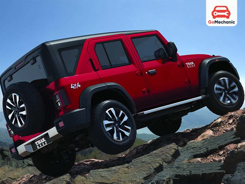 Mahindra Thar Roxx off-road