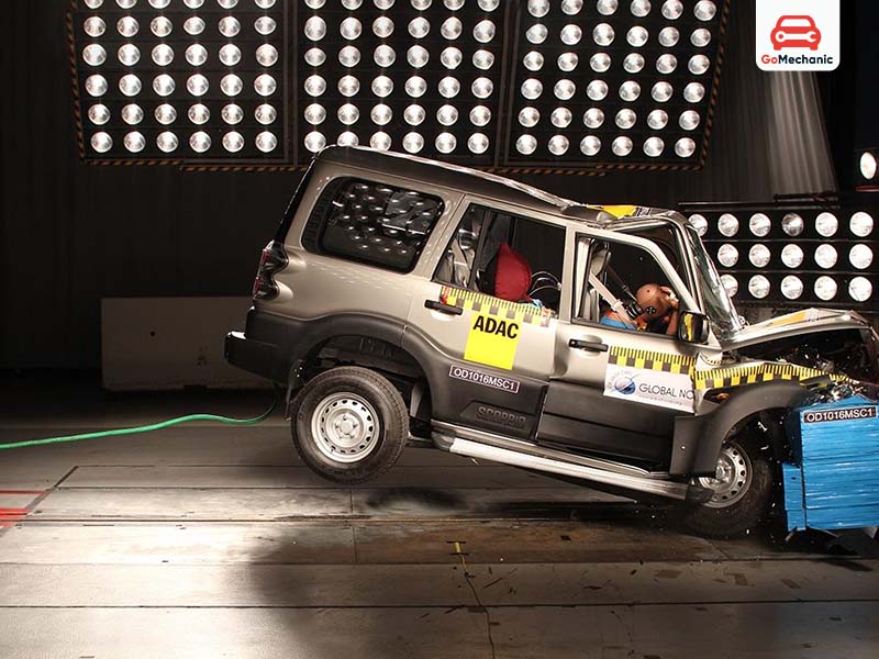 Mahindra Scorpio NCAP Rating How Did It Perform in Crash Tests