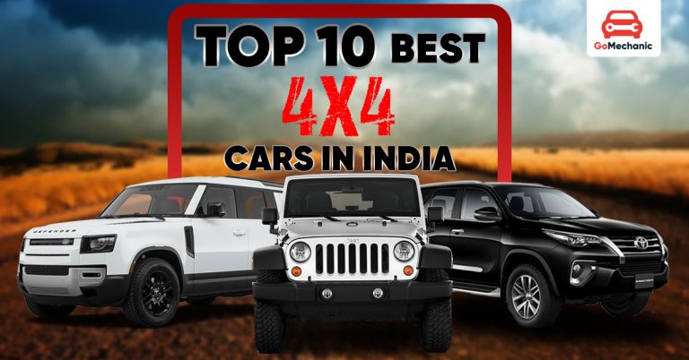 Top 10 Best 4X4 Cars In India 2025