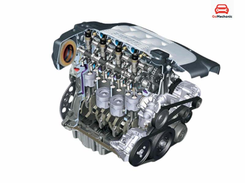 What is a 4 cylinder engine?