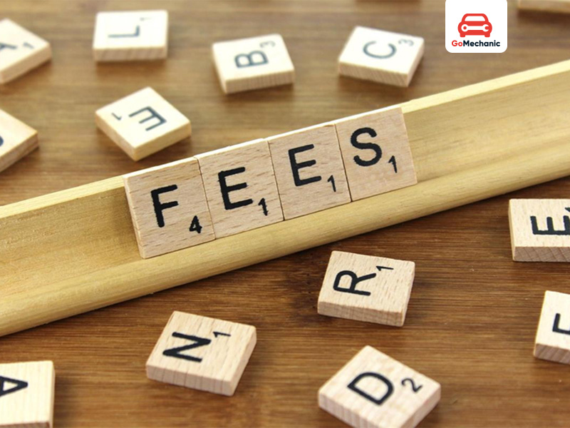 Fees of HSRP Number Plate in Karnataka