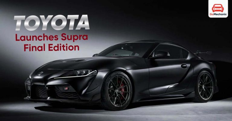 Toyota Supra Final Edition: The Last Track-Ready Supra