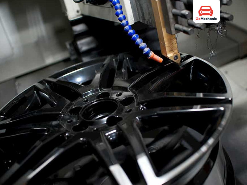 How are Diamond Cut Alloy Wheels Produced