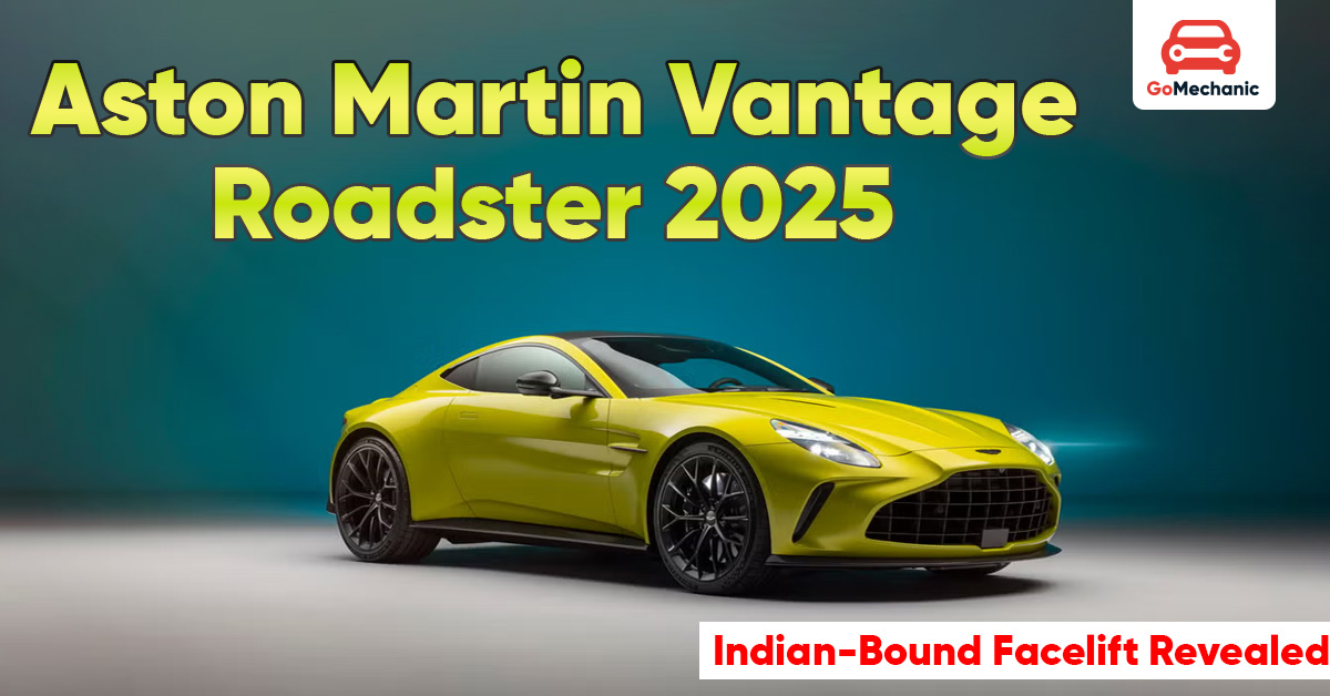 Aston Martin Vantage Roadster 2025Facelift Revealed