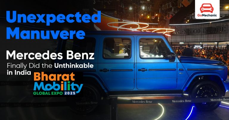 Unexpected Manuvere in Auto Expo 2025: Mercedes Finally Did the Unthinkable in India