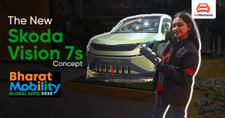 The New Skoda Vision 7S Concept at Global Expo 2025