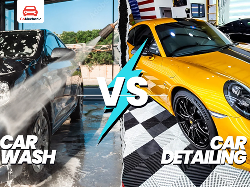 Car Detailing vs. Car Washing