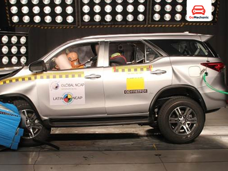 Fortuner Safety Rating