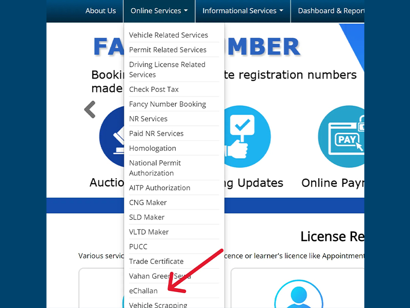 How to Pay e-Challan in Maharashtra