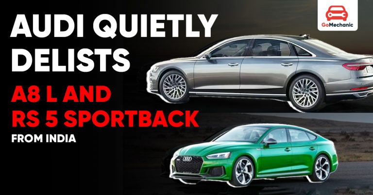 Audi Quietly Delists A8 L and RS 5 Sportback from India: What’s Next for the German Automaker?