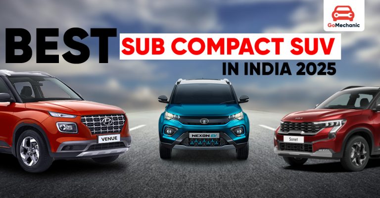 Best Sub Compact SUV in India (2025)