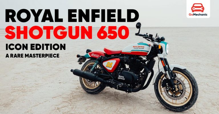 Royal Enfield Shotgun 650 Icon Edition: A Rare Masterpiece
