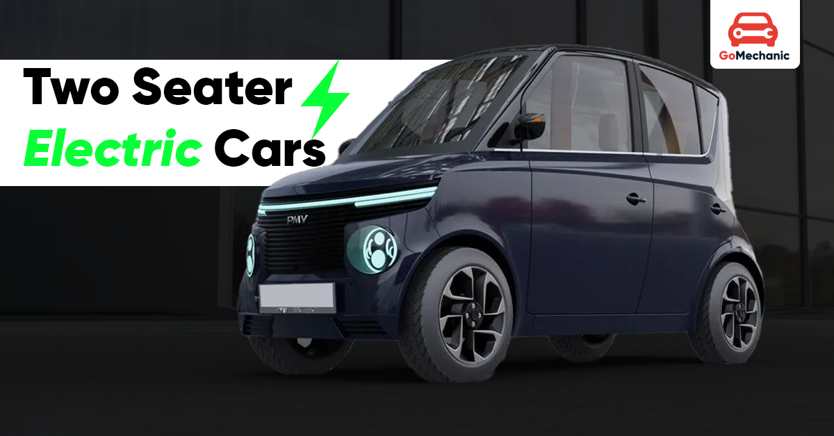 View of Two Seater Electric Cars in India 2025– future compact rides