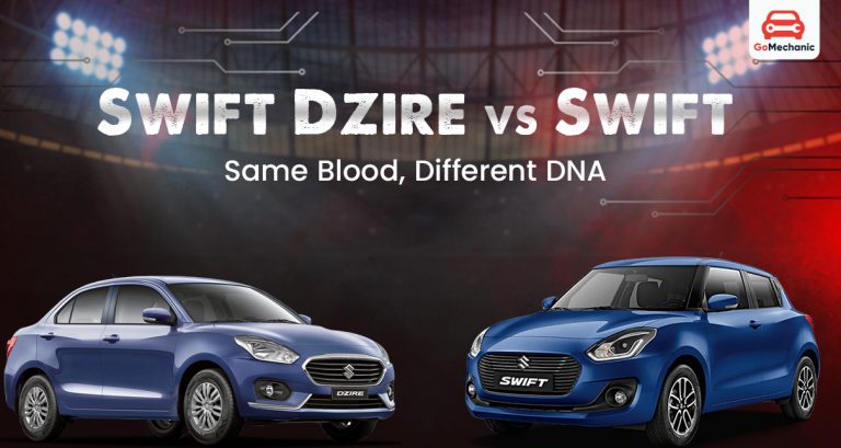Swift Dzire vs Swift 2025: Same Blood, Different DNA
