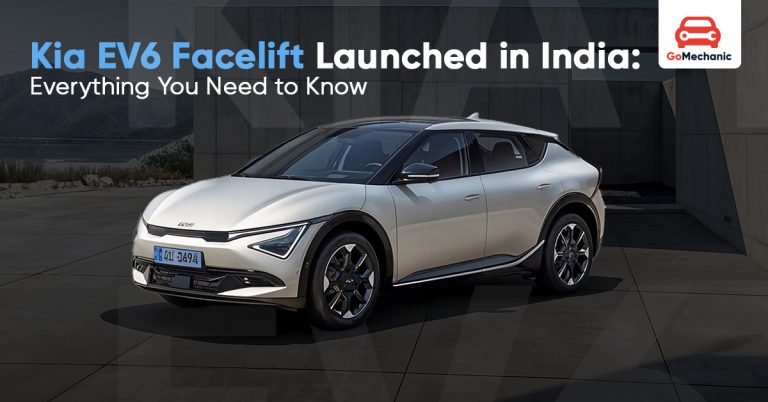 Kia EV6 Facelift Launched in India: Everything You Need to Know