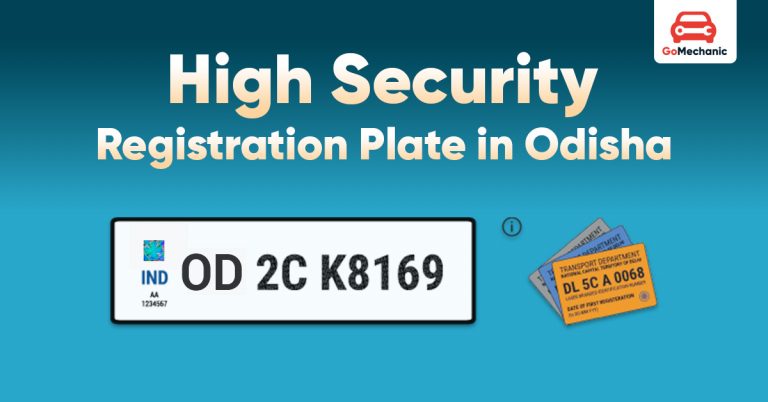 High Security Registration Plate in Odisha: An In-Depth Guide